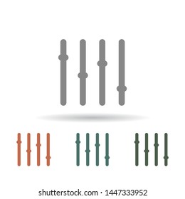 Slider Vector icon . Lorem Ipsum Illustration design
