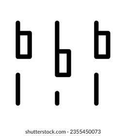Sliders Icon Vector Symbol Design Illustration