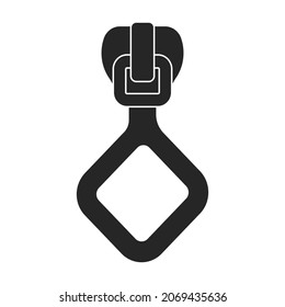 Slider, Vektorsymbol.Schwarz, Vektorsymbol einzeln auf weißem Hintergrund, Slider.