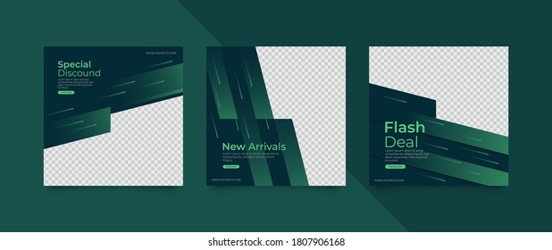 Slides abstract Unique Editable modern Social Media banner Template.Anyone can use This Design Easily.Promotional web banner for social media. Elegant sale and discount promo - Vector.