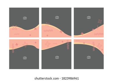 Slides abstract unique editable modern social media banner template. Anyone can use this design easily.