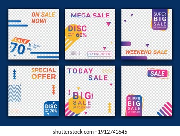 Slides abstract unique editable modern social media banner template. Promotional web banner for social media. Suitable design for your promotion. Vector illustration with photo college