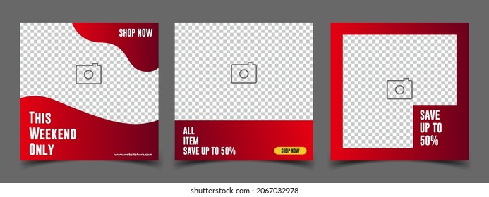 Slides abstract Unique Editable modern Social Media banner Template.Anyone can use This Design Easily.Promotional web banner for social media. Elegant sale and discount promo.