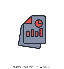 icono de diapositivas. vector.Curso editable.Signo de estilo lineal para uso de diseño web,logotipo.Ilustración de símbolo.