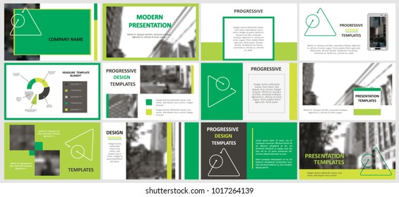 Slides. Modern presentation template. Abstract infographic elements. Title sheet. Brochure cover design. Illustration with image. Business. Light. Simple. Corporate info banner frame. 
