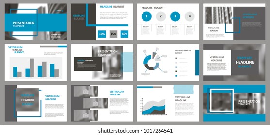 Slides. Modern Presentation Template. Abstract Infographic Elements. Title Sheet. Brochure Cover Design. Illustration With Image. Light. Simple. Corporate Info Banner Frame. Business. Blue. Grey. 