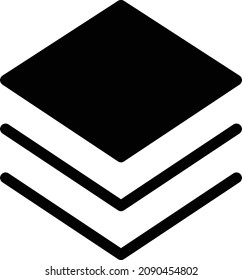 slides vector illustration isolated on a transparent background. glyph vector icons for concept or web graphics.
