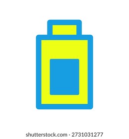 Leicht niedriger Akku-Symbol-Illustration