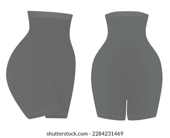 Ilustración vectorial de calzoncillos delgados