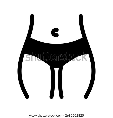 Slim Icon Vector Symbol Design Illustration