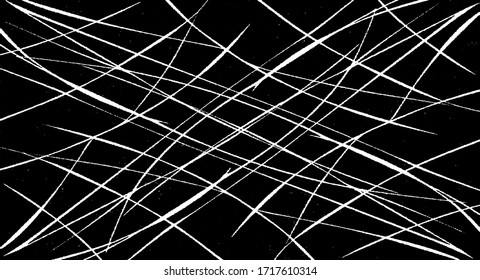 Slim lines texture. Parallel and intersecting lines abstract pattern. Abstract textured effect. Black isolated on white background.Vector illustration. EPS10.