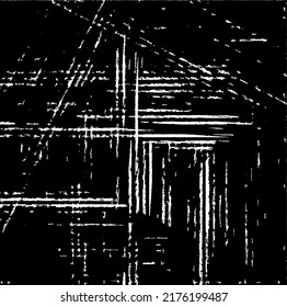 Slim lines texture. Parallel and intersecting lines abstract pattern. Abstract textured effect. Black isolated on white background.Vector illustration. EPS10.