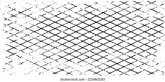 Slim lines texture. Parallel and intersecting lines abstract pattern. Abstract textured effect. Black isolated on white background.Vector illustration. EPS10.