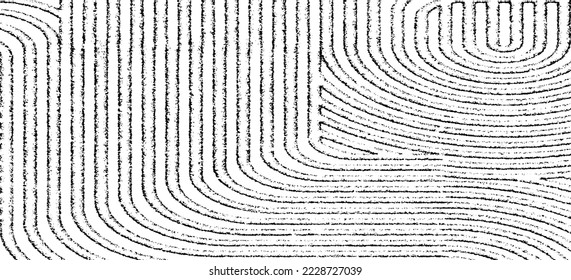 Slim lines texture. Parallel and intersecting lines abstract pattern. Abstract textured effect. Black isolated on white background.Vector illustration. EPS10.