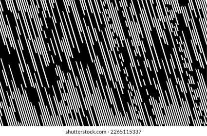 Slim lines texture. Parallel and intersecting lines abstract pattern. Abstract textured effect. Black isolated on white background.Vector illustration. EPS10.