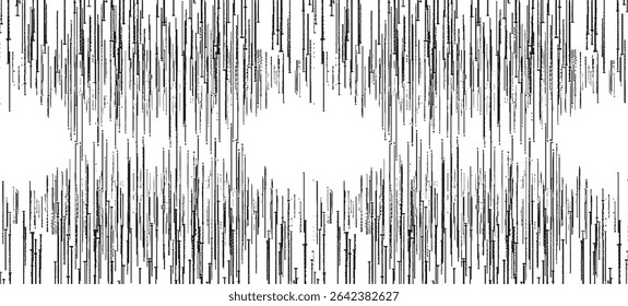 Slim lines texture. Parallel and intersecting lines abstract pattern. Abstract textured effect. Black isolated on white background.Vector illustration. EPS10.