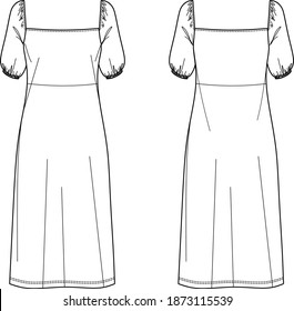 212,409 Dress template Images, Stock Photos & Vectors | Shutterstock