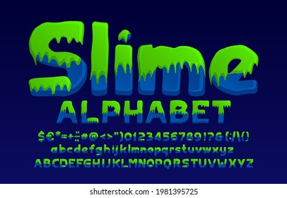 1,478 Slime Fonts Images, Stock Photos & Vectors | Shutterstock