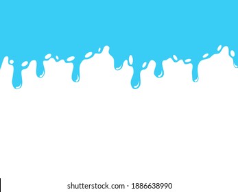 Slime pattern. light blue and white color. Abstract background. vector