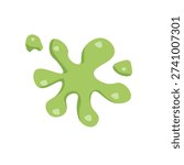 Slime splat vector, slime clip art, green slime icon, paint splash vector illustration, paint splatter clip art