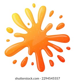 Slime splatter. Colorful mucus splash, cartoon sticky goo liquid slime. Dripping jelly spots flat vector illustration