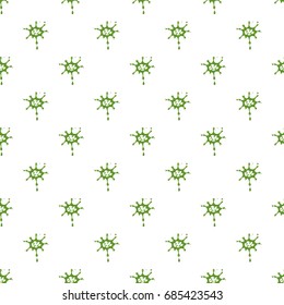 Slime spot isolated on white background. Green slime spot vector illustration