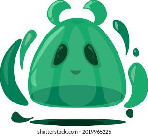 Slime. Para pegatinas, volantes, libros, impresión.