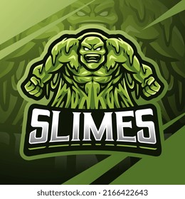 The slimes esport mascot logo