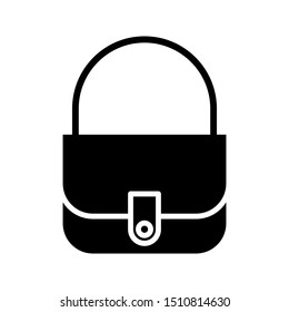 sling bag icon illustration. Handbag vector  on white background