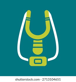 Slingshot Creative Vector Graphic Icon