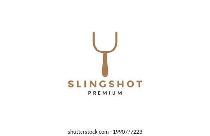 slingshot logo symbol vector icon illustration graphic design