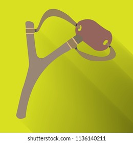 The slingshot is a throwing object, it is used for entertainment, for hunting, for throwing various objects and playing