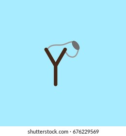 slingshot vector icon
