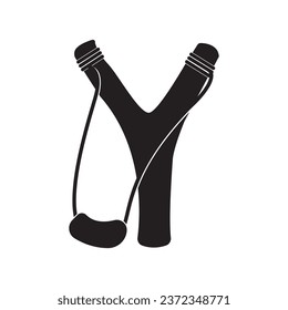 slingshot vector icon,illustration template design
