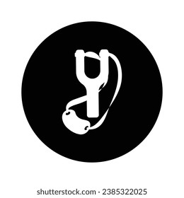 slingshot vector icon,illustration template design