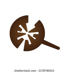 Slingshot vector logo design, suitable use for symbol, sign, or element business design