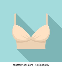 Icono de sujetador deslizante. Ilustración plana del icono del vector del sujetador deslizante para el diseño web
