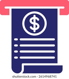 Slip Icon Fill Vector Illustration