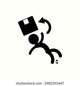 slip icon, isolated pictogram icon theme courier