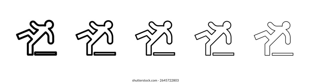 Slip-Symbol einfaches Vektorgrafik-Logo