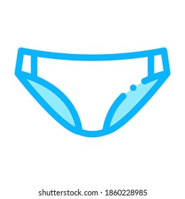 Vector De Icono De Pantalones De Resbalamiento. Signo de las pestañas de contorno. Ilustración de símbolo de contorno aislado