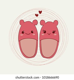 Slipper couple love