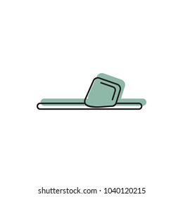 Slipper icon. Doodle illustration of Slipper vector icon for web and advertising