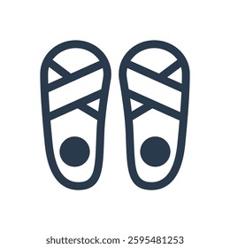 Slipper for Mother's Day Vector Icon