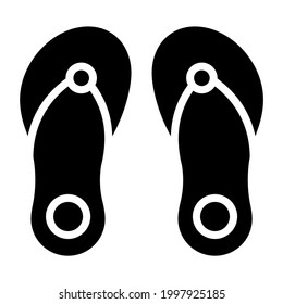 slipper, shoes icon, vector design usa independence day icon.