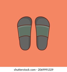 ilustración de detector en un fondo transparente. Símbolos de calidad premium. Icono de color plano de línea vectorial para el concepto y el diseño gráfico.