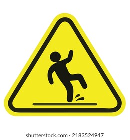 Slippering logo is also known as falling symbol. It shows a person falling at the ground in a slippery place. It refers slippery place. You can use this dropping vector file in your  animation design.