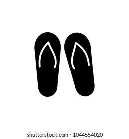 slippers icon. Element of SPA icon. Premium quality graphic design. Signs and symbols collection icon for websites, web design, mobile app on white background