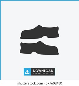 slippers icon illustration isolated vector sign symbol