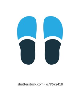 slippers icon illustration isolated vector sign symbol